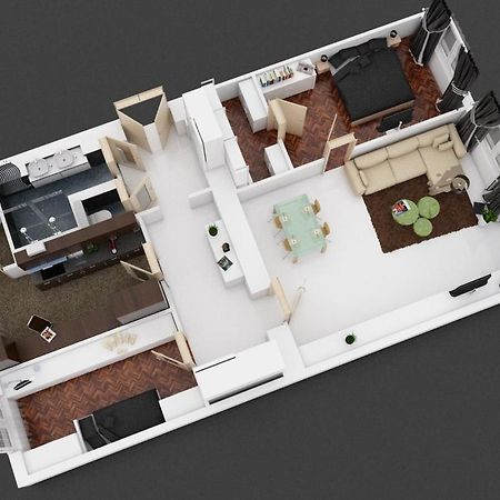 Stylish Apartment 5 Minutes Walk From City Center Praha Bagian luar foto
